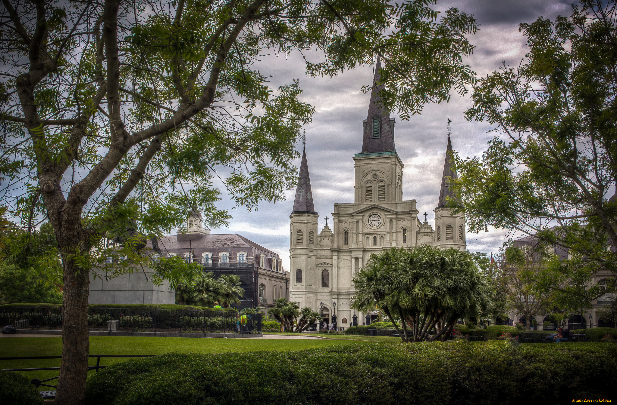 jackson square in new orleans, , - , 